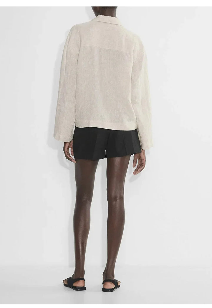 Olivia Bennet | Linen Pullover for Women in Classic Fit