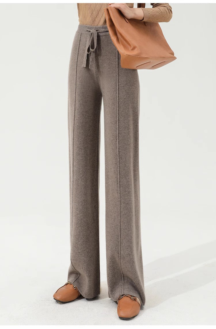 Olivia Bennet | Classic Wool Trousers for Women