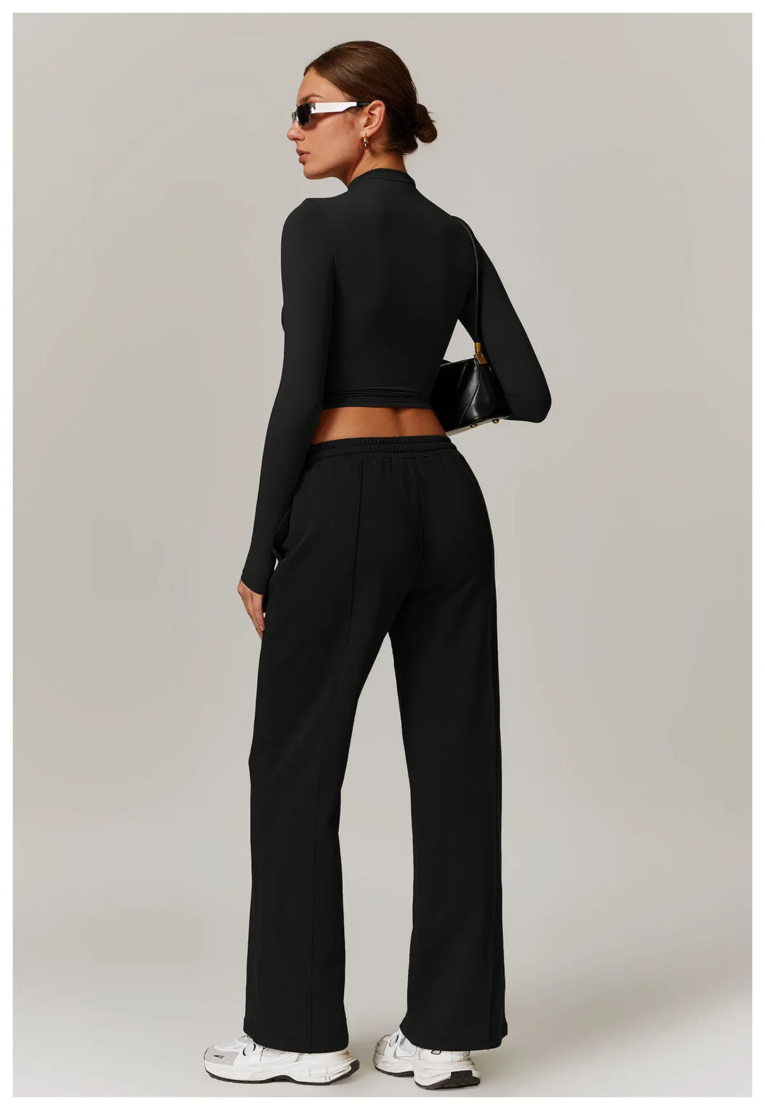 Olivia Bennet | High Rise Jogger for Women in Soft Fabric