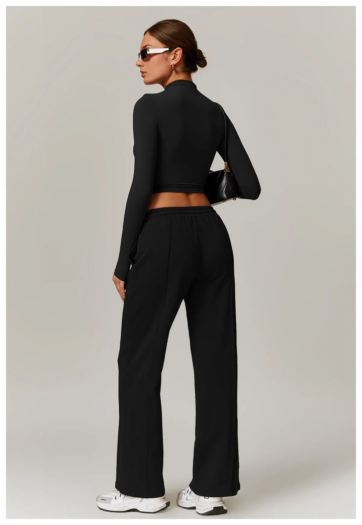 Olivia Bennet | High Rise Jogger for Women in Soft Fabric