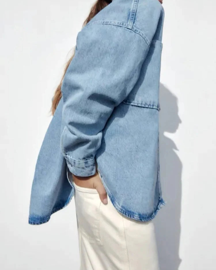 Olivia Bennet | Casual Denim Jacket for Women