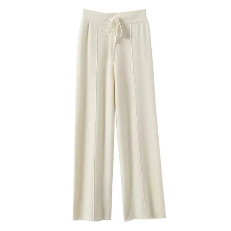 Olivia Bennet | Classic Wool Trousers for Women