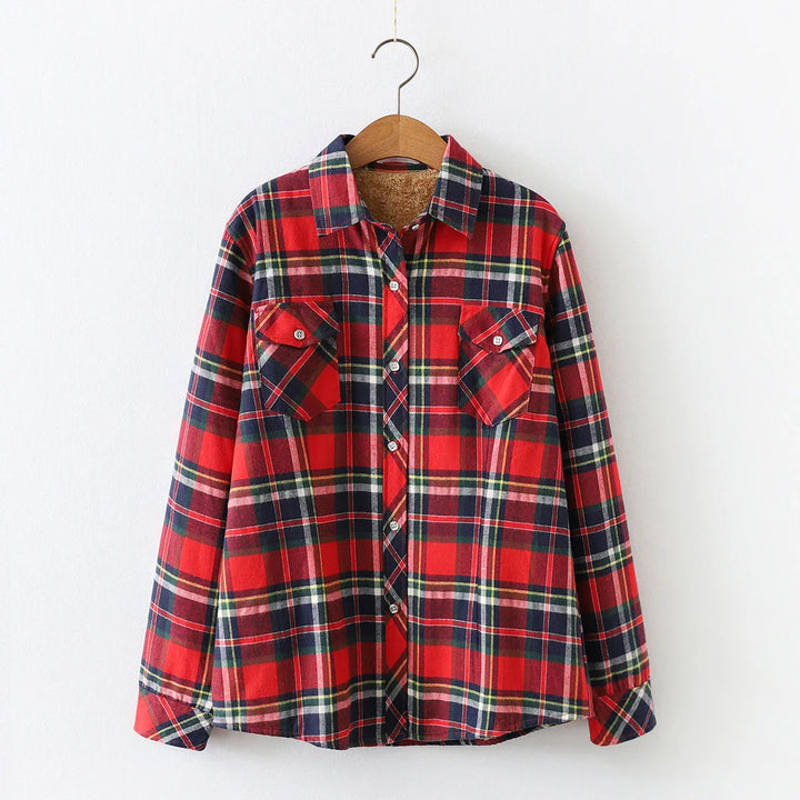 Olivia Bennet | Classic Plaid Throw Blanket