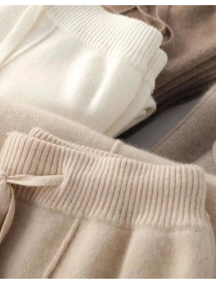 Olivia Bennet | Classic Wool Trousers for Women
