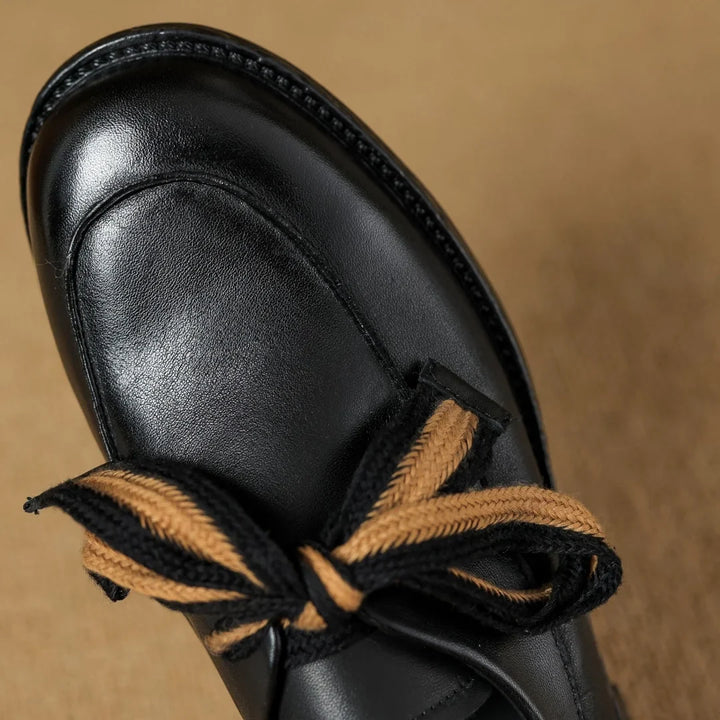 Olivia Bennet | Classic Leather Loafers for Women