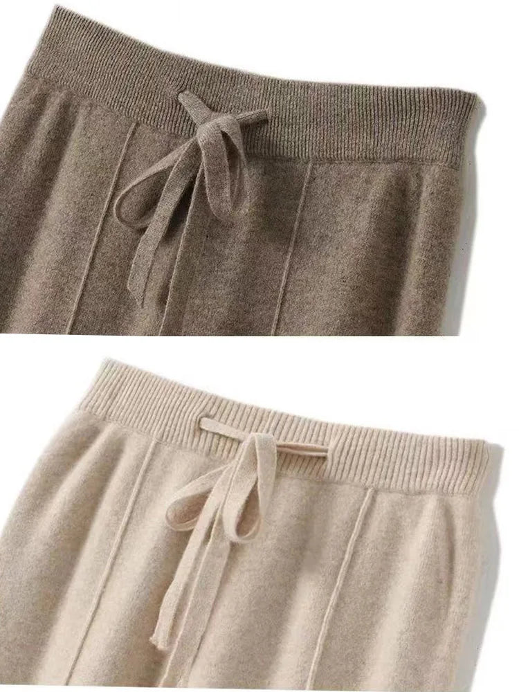 Olivia Bennet | Classic Wool Trousers for Women
