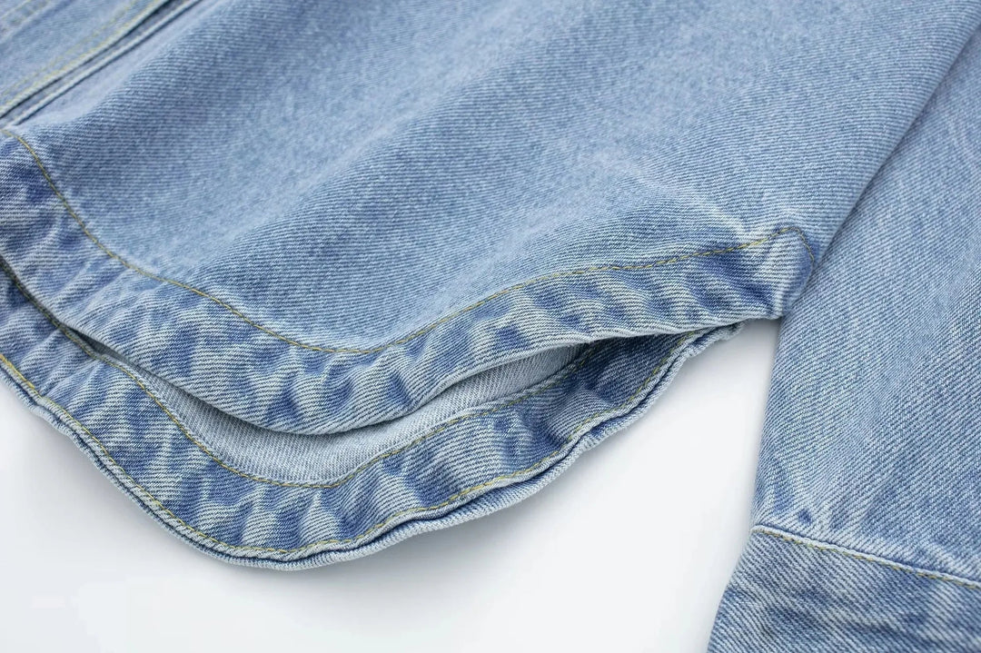 Olivia Bennet | Casual Denim Jacket for Women