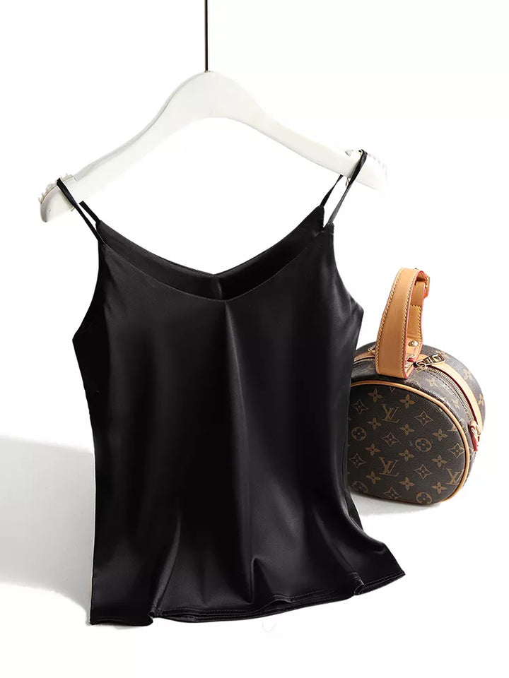 Olivia Bennet | Camisole Top for Women in Soft Fabric, Relaxed Fit, Classic Style