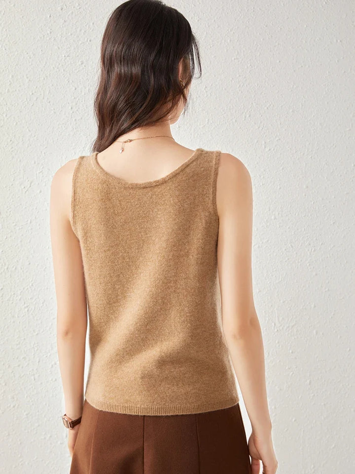Olivia Bennet | Cashmere O-Neck Sweater for Women
