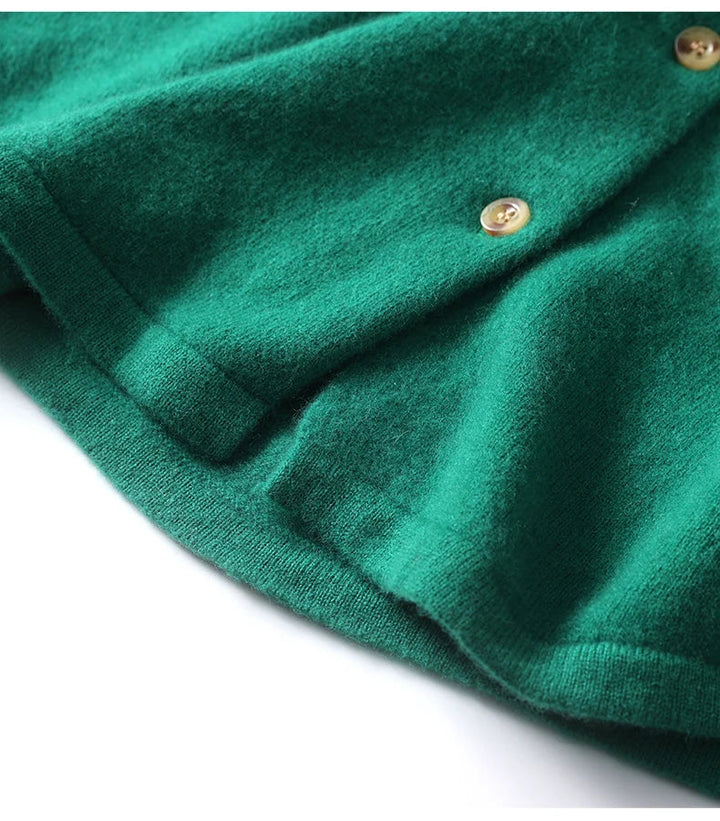 Olivia Bennet | Wool Polo for Women in Classic Fit, Navy