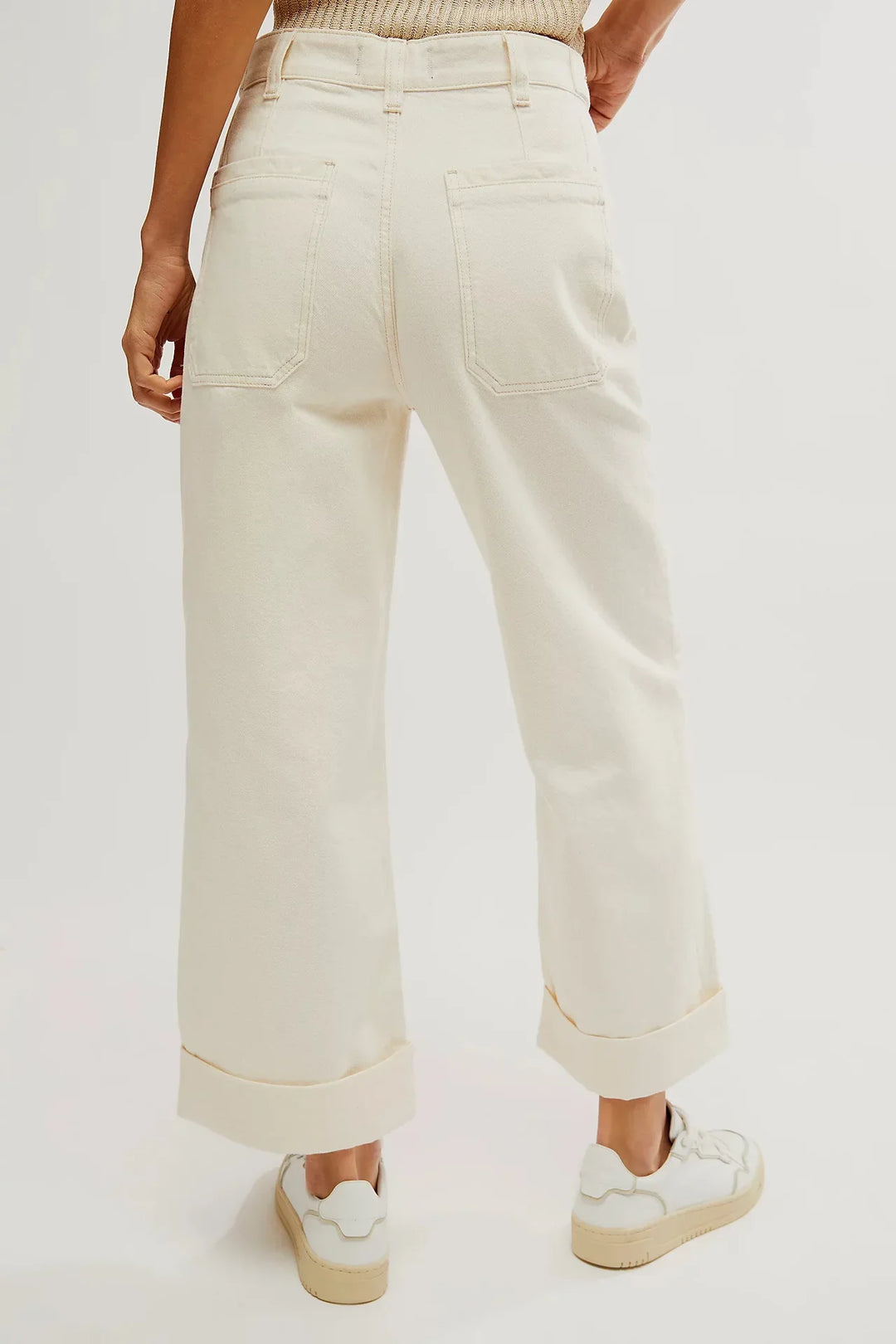 Olivia Bennet | High-Waist Wide-Leg Denim Jeans for Women