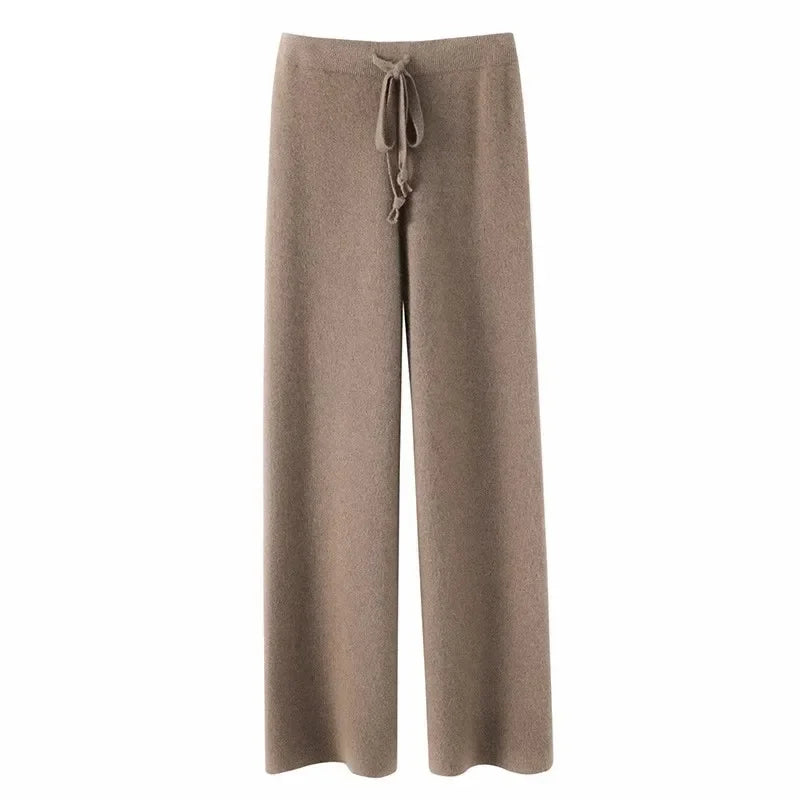 Olivia Bennet | Sweats for Women, Cotton Blend, Relaxed Fit, Gray