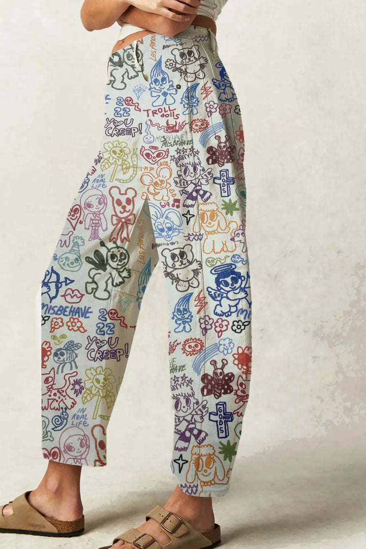 Olivia Bennet | Cotton Tapestry Jean for Women