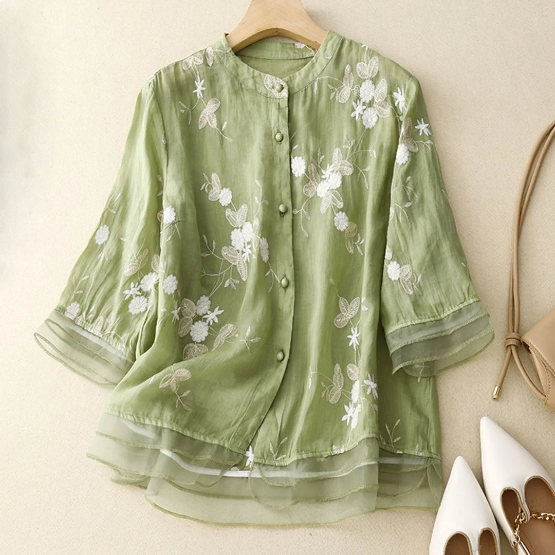 Olivia Bennet | Cotton Blouse for Women