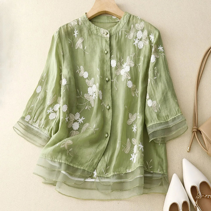 Olivia Bennet | Cotton Blouse for Women