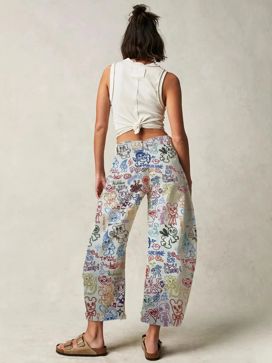 Olivia Bennet | Cotton Tapestry Jean for Women