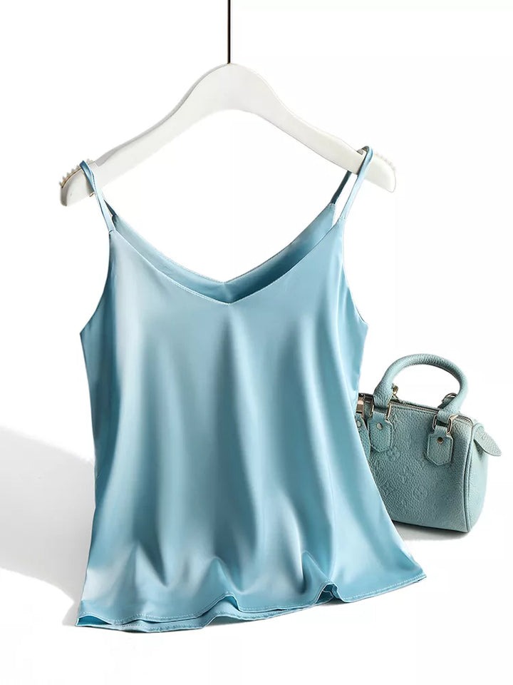 Olivia Bennet | Camisole Top for Women in Soft Fabric, Relaxed Fit, Classic Style