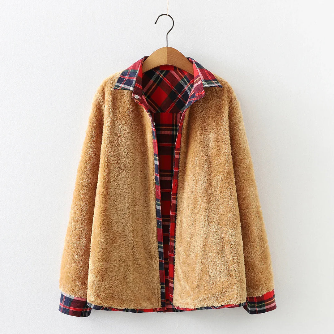 Olivia Bennet | Classic Plaid Throw Blanket