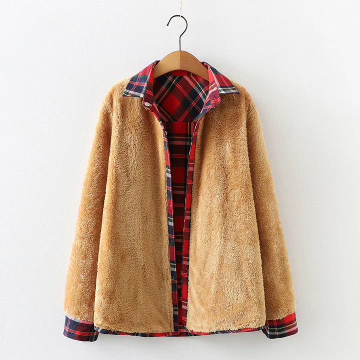 Olivia Bennet | Classic Plaid Throw Blanket