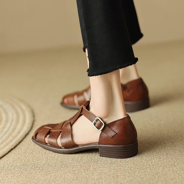 Olivia Bennet | Italian Leather Sandals for Women