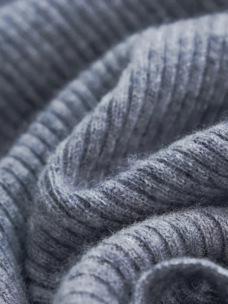 Olivia Bennet | Wool Wide Leg Pants for Women