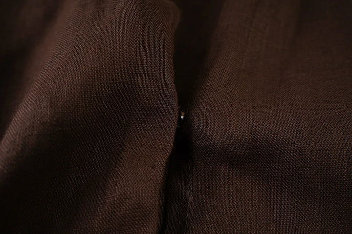 Olivia Bennet | Drape Linen Vest for Women