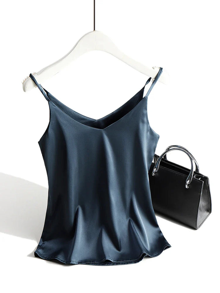 Olivia Bennet | Camisole Top for Women in Soft Fabric, Relaxed Fit, Classic Style