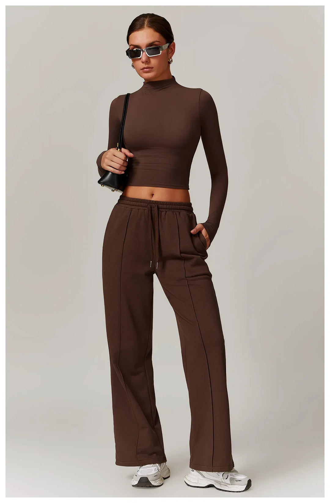 Olivia Bennet | High Rise Jogger for Women in Soft Fabric