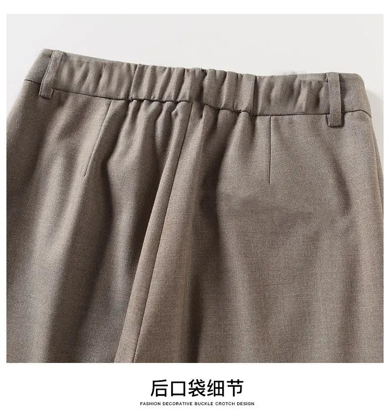 Olivia Bennet | High-Waist Trousers for Women in Elegant Fit, Black