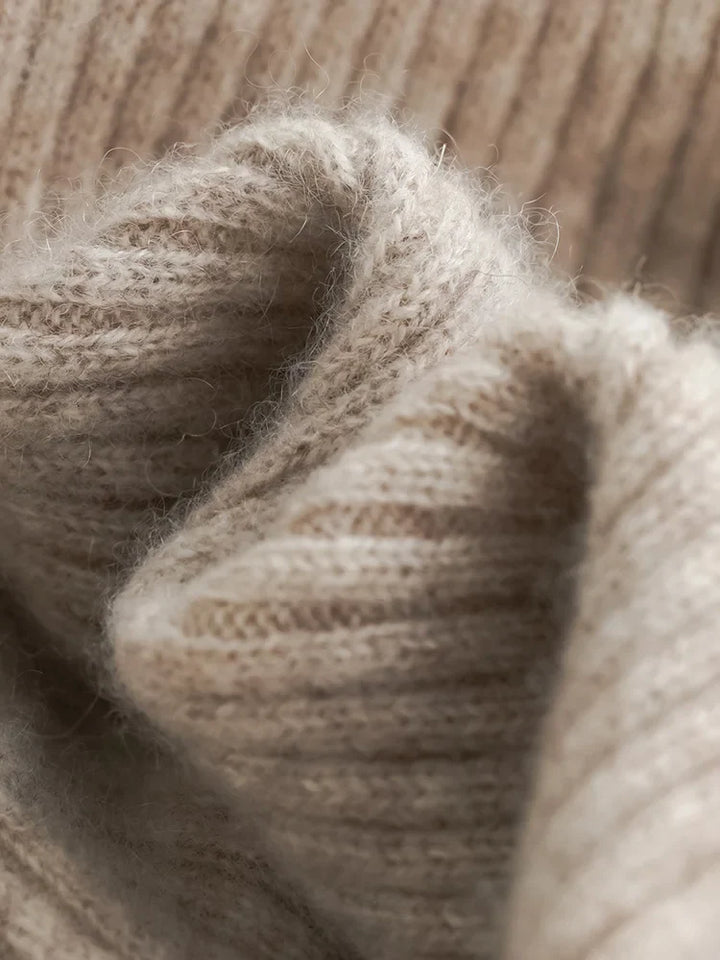 Olivia Bennet | Wool Wide Leg Pants for Women