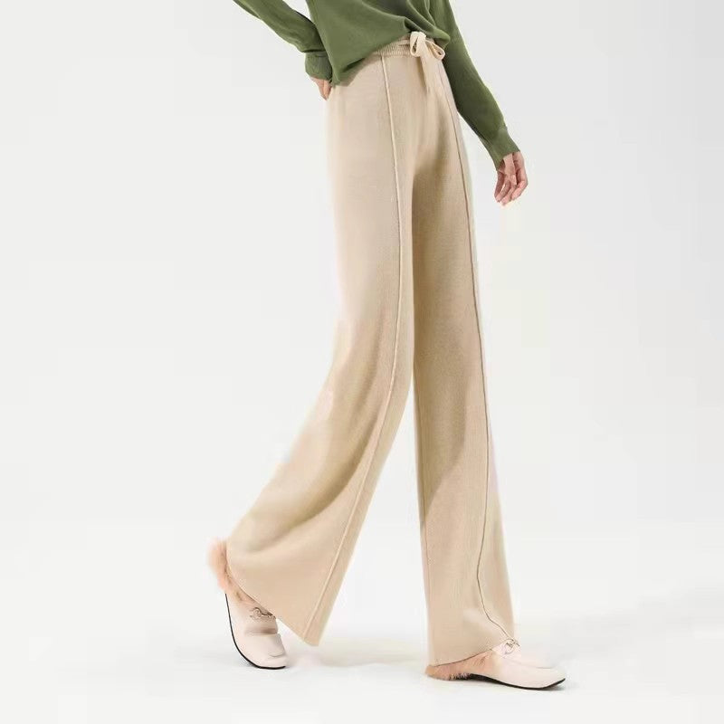 Olivia Bennet | Classic Wool Trousers for Women