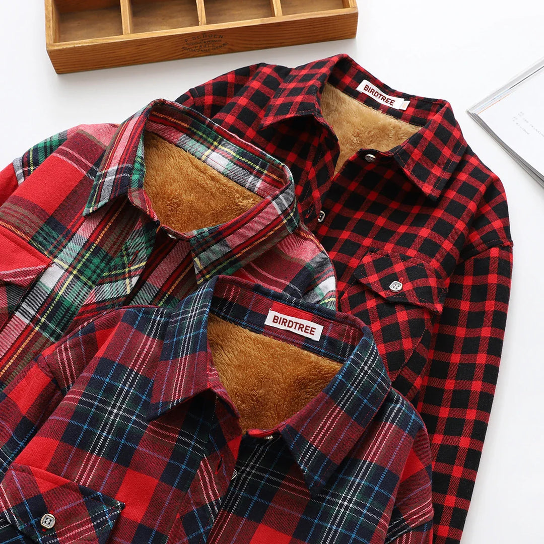 Olivia Bennet | Classic Plaid Throw Blanket