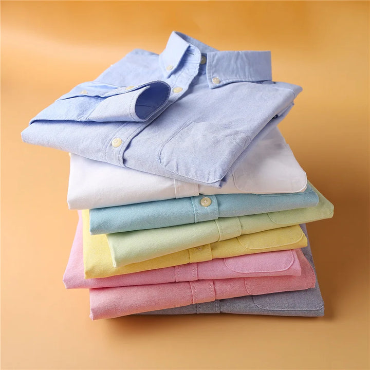 Olivia Bennet | Elegant Blouse for Women in Pastel Oxford