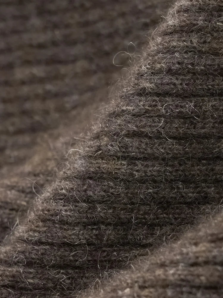Olivia Bennet | Wool Wide Leg Pants for Women
