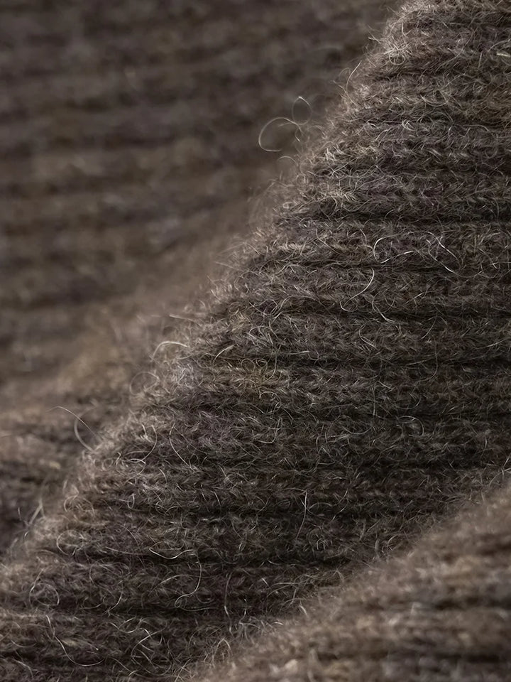 Olivia Bennet | Wool Wide Leg Pants for Women