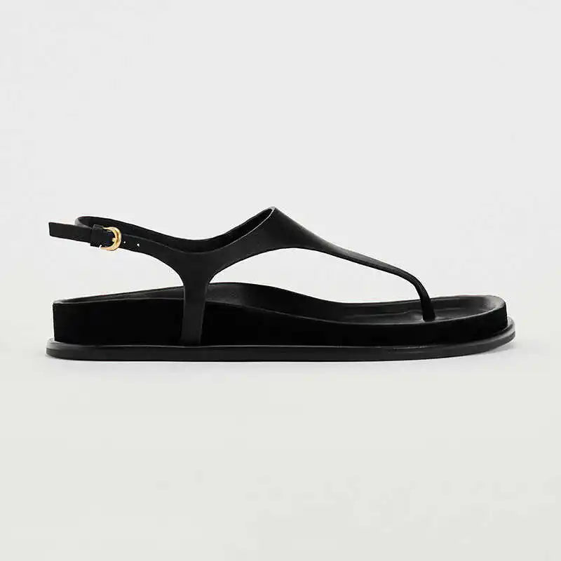 Olivia Bennet | Luxe Flats for Women in Black