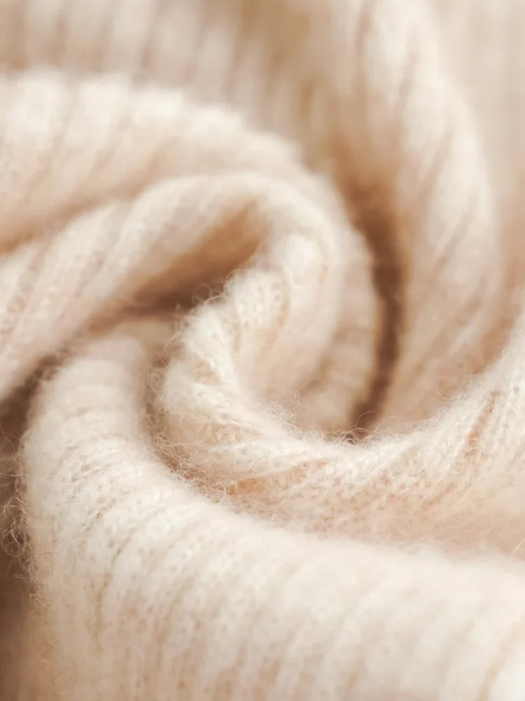 Olivia Bennet | Wool Wide Leg Pants for Women