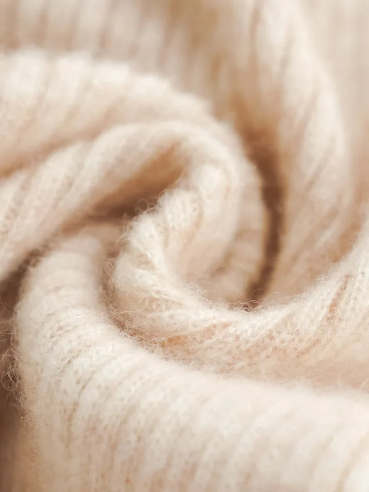 Olivia Bennet | Wool Wide Leg Pants for Women
