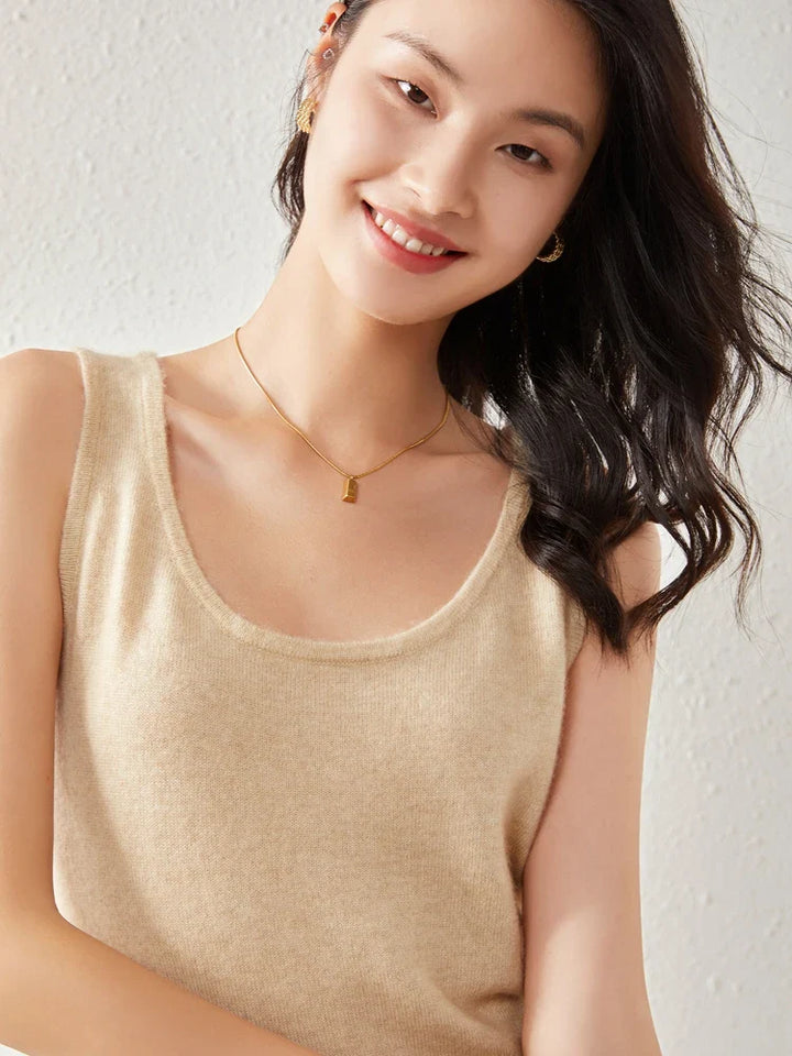Olivia Bennet | Cashmere O-Neck Sweater for Women