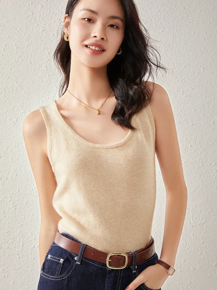 Olivia Bennet | Cashmere O-Neck Sweater for Women