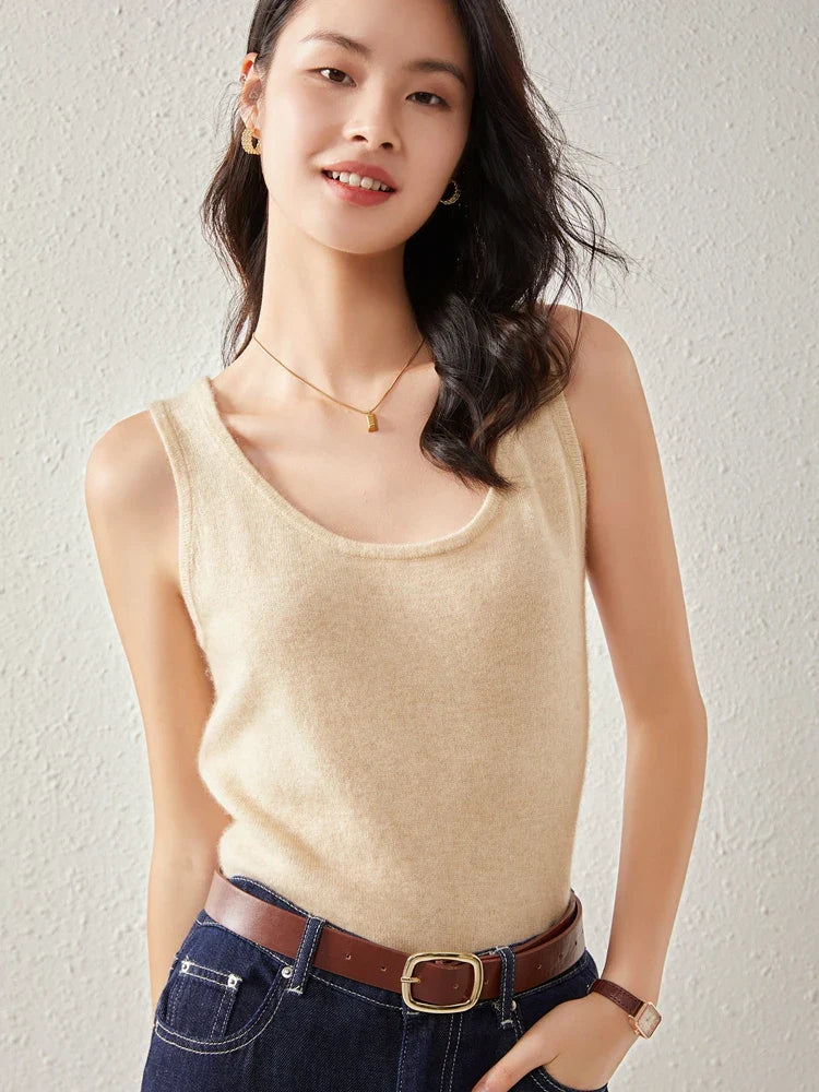 Olivia Bennet | Cashmere O-Neck Sweater for Women