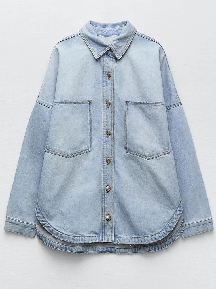 Olivia Bennet | Casual Denim Jacket for Women
