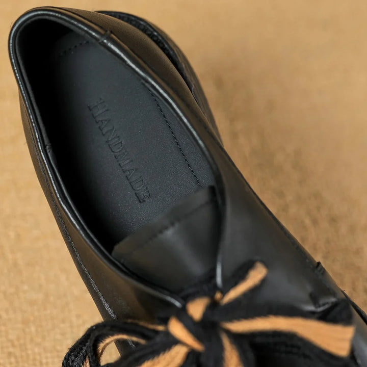 Olivia Bennet | Classic Leather Loafers for Women