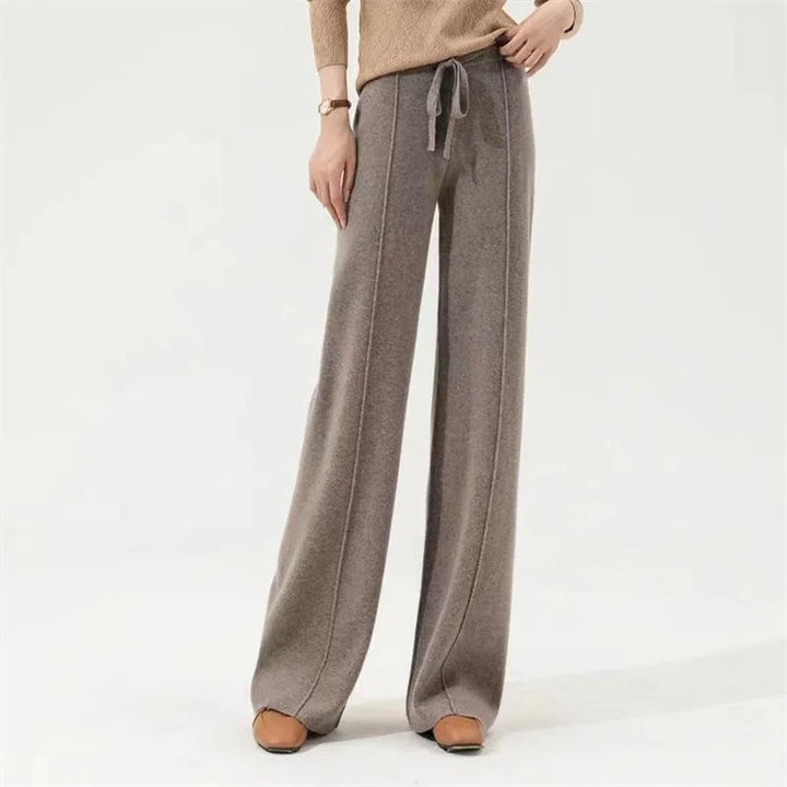 Olivia Bennet | Classic Wool Trousers for Women