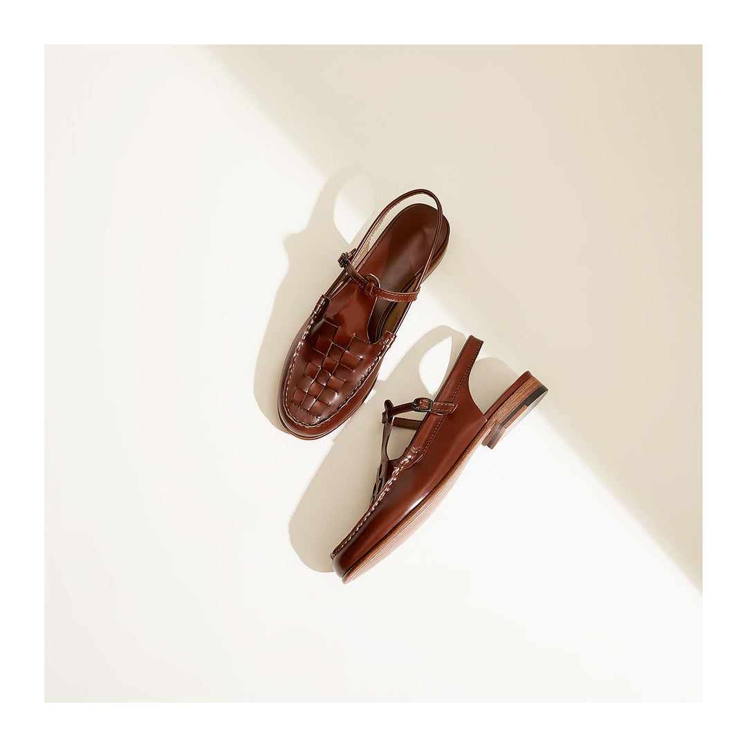 Olivia Bennet | Leather Sandals for Women