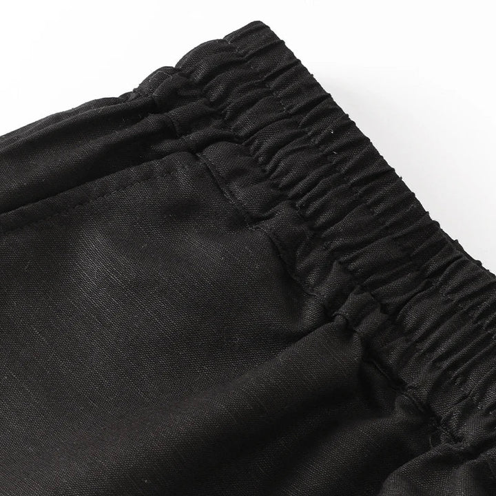Olivia Bennet | Linen Lounge Pant for Women in Natural Fit