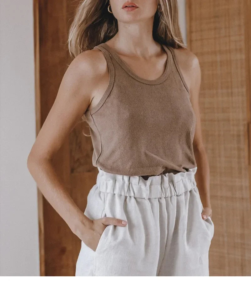 Olivia Bennet | Cotton Tank Top for Women