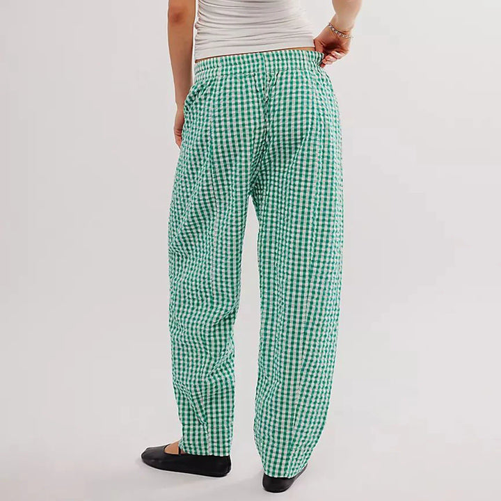 Olivia Bennet | Lounge Pants for Women in Soft Fabric, Relaxed Fit, Gray
