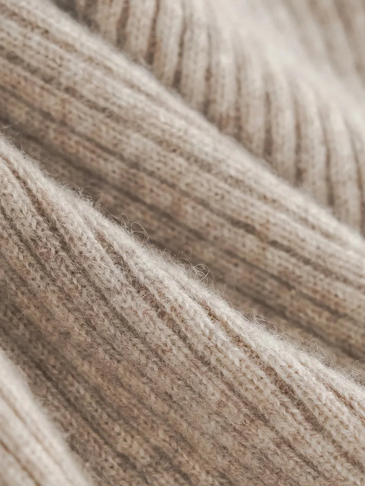 Olivia Bennet | Wool Wide Leg Pants for Women