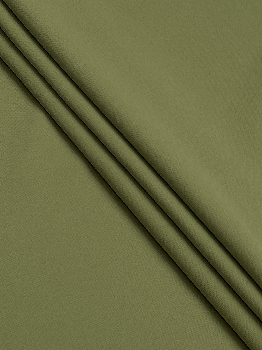 Olivia Bennet | A-Line High Waisted Pleated Pockets Solid Color V-Neck Maxi Dresses